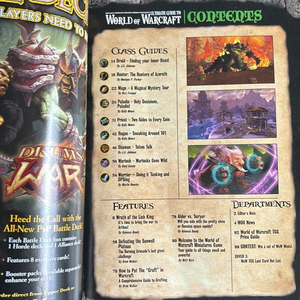World of Warcraft Ultimate Guide (2008) - Online Gaming, RPG, Magazine, Book